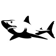 Shark stencils