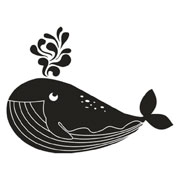 Whale stencils