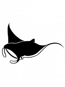 Manta Ray Stencils 2