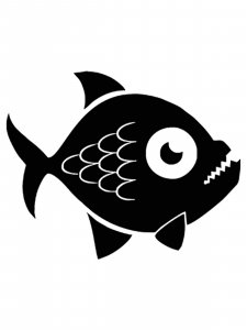 Piranhas Stencils 6
