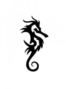 Sea Horse Stencils 1