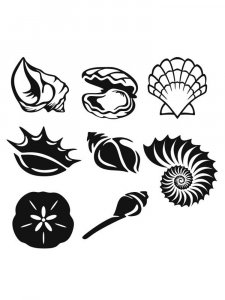 Seashell Stencils 7