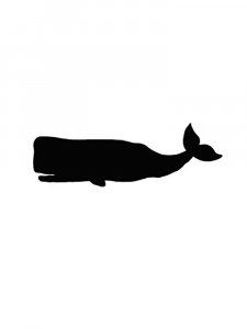 Whale Stencil 3