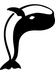 Whale Stencil 9