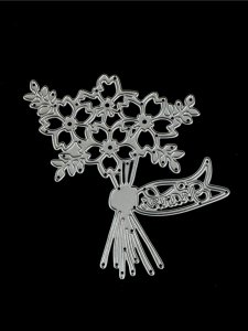 Bouquet of flowers Stencil 9