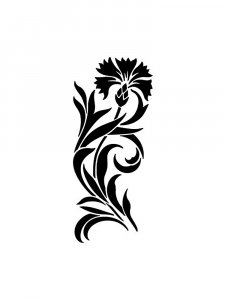 Carnation Stencils 1