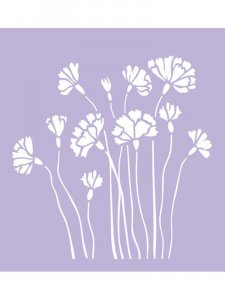 Carnation Stencils 2