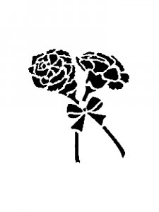 Carnation Stencils 5