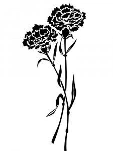 Carnation Stencils 8