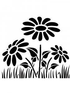 Chamomile Stencils 13