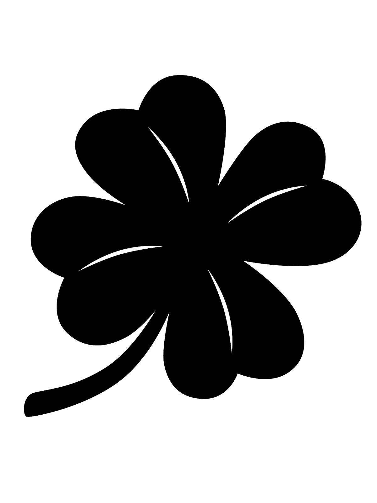 Free Printable Clover Stencils And Templates