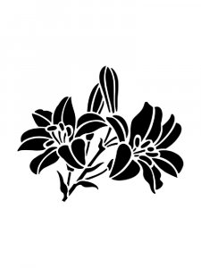 Lily Stencils 5