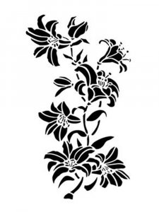 Lily Stencils 6