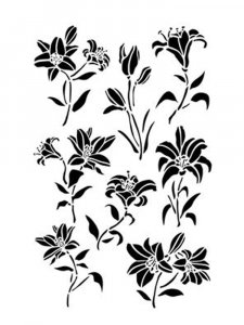 Lily Stencils 7