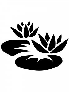 Lotus Stencil 10