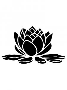 Lotus Stencil 14