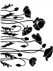 Poppy Stencils 1