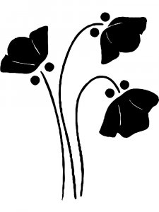 Poppy Stencils 4