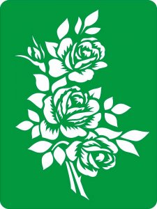 Rose Stencils 2