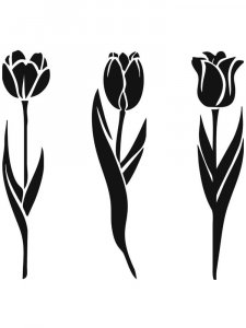 Tulip Stencils 7