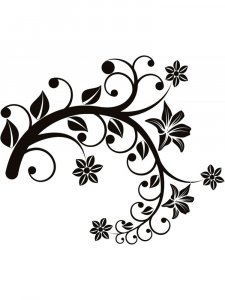 Flowers Stencils 11