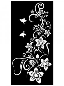 Flowers Stencils 23