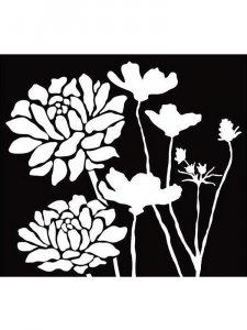 Flowers Stencils 5