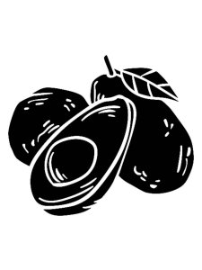 Avocado Stencils 1