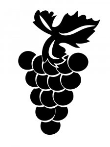 Grapes Stencils 2