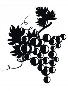 Grapes Stencils 4