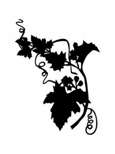 Grapes Stencils 9