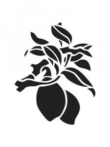Lemon Stencil 1