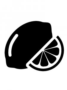 Lemon Stencil 11