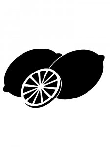 Lemon Stencil 15