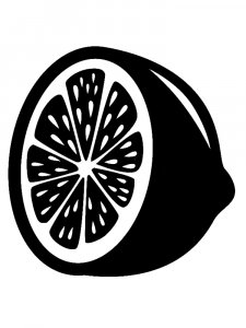 Lemon Stencil 17