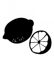 Lemon Stencil 4