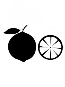 Lemon Stencil 5