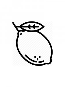 Lemon Stencil 8
