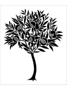 Fruits Stencils 6