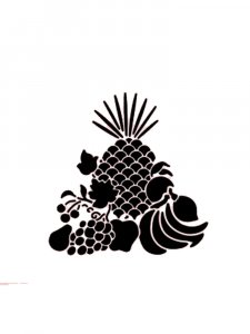 Fruits Stencils 7