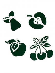 Fruits Stencils 9