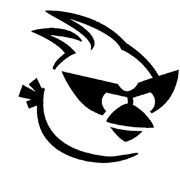 Angry Birds stencils