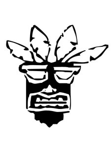Crash Bandicoot Stencil 2
