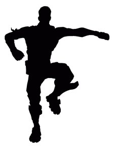 Free printable Fortnite stencils and templates