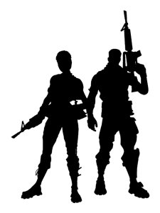 Fortnite Stencil 10