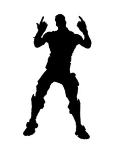 Free printable Fortnite stencils and templates