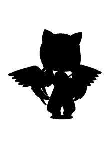 Gacha Life Stencil 11