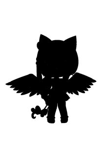 Gacha Life Stencil 12