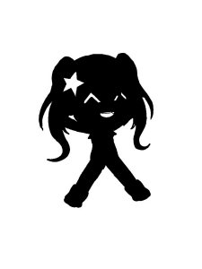 Gacha Life Stencil 3