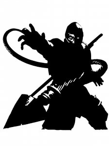 Mortal Kombat Stencil 6